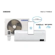 AR COND SPLIT HW SAMSUNG WIND FREE POWERVOLT 12000 BTU FR INVERTER BIVOLT COND (AR12BVFAVWKXAZ)