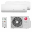 Ar Condicionado LG Multi Bi Split Inverter 18000 BTUs 1X9000+1X12000 Quente e Frio 220V